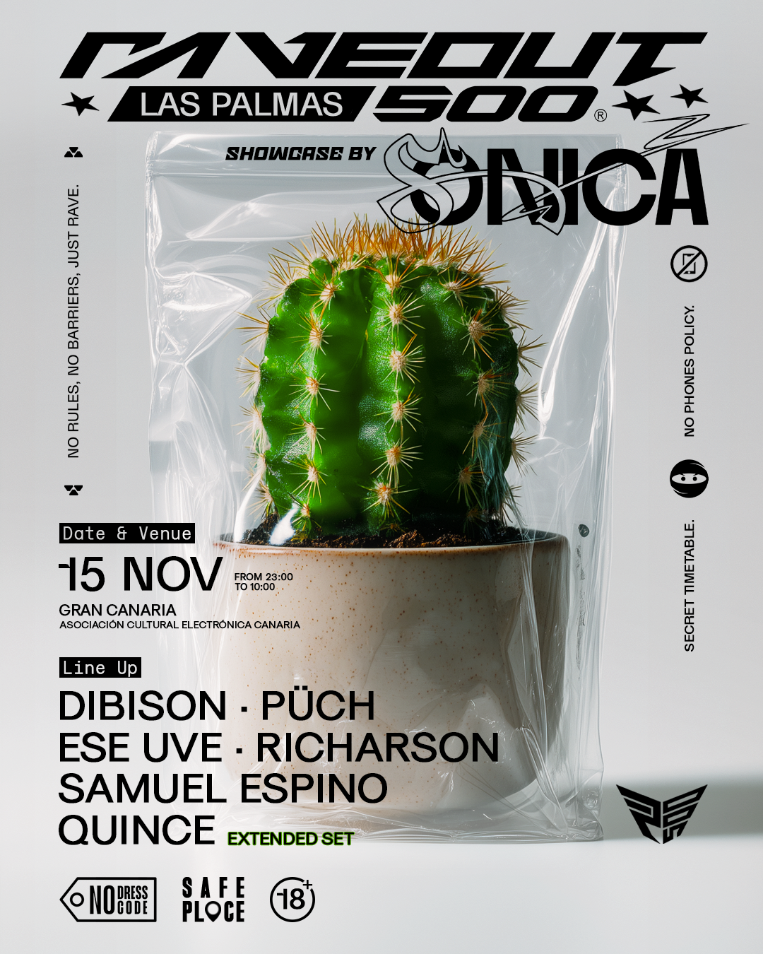 RAVEOUT500: SHOWCASE BY SONICA