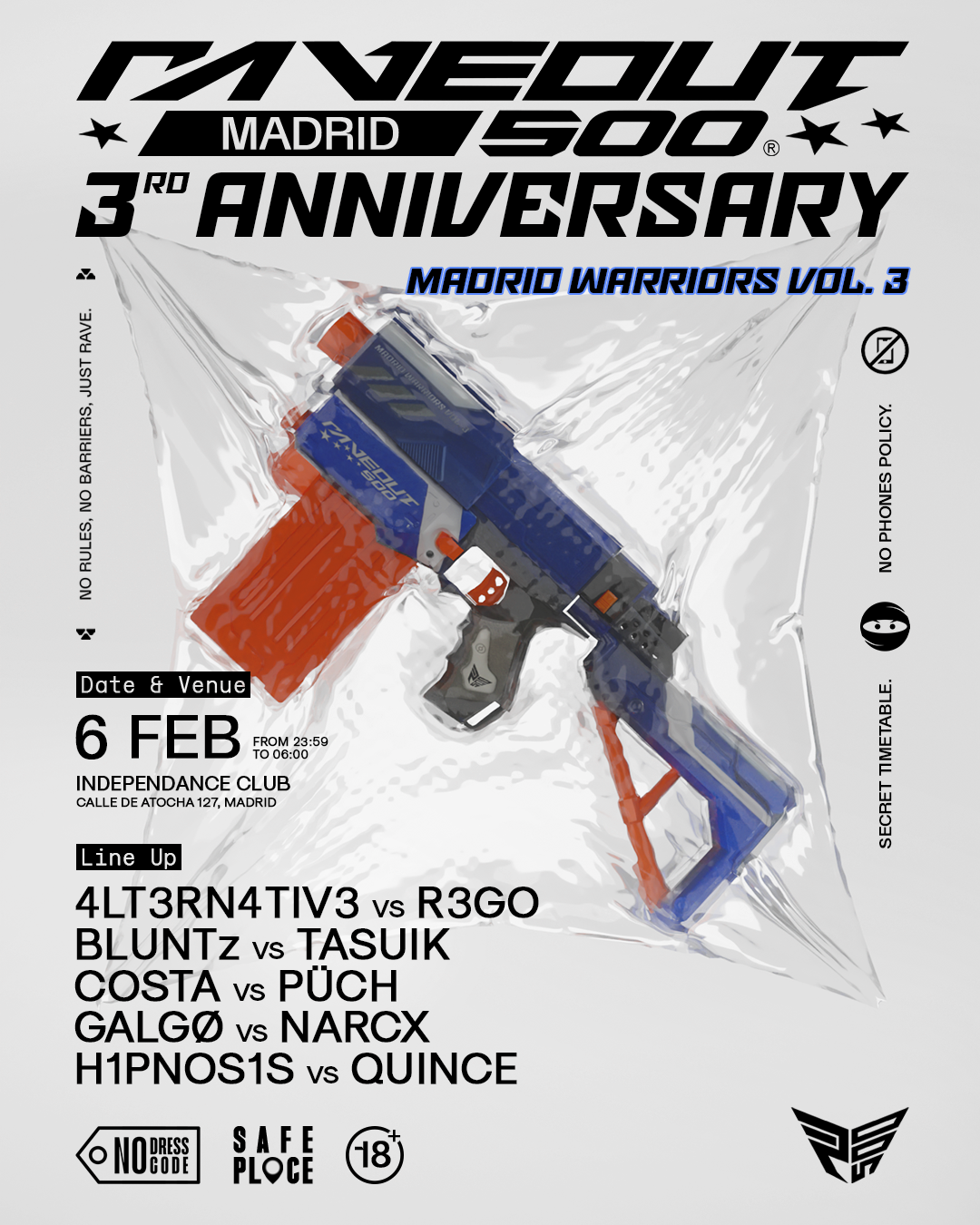 MADRID WARRIORS Vol. 3 + TERCER ANIVERSARIO