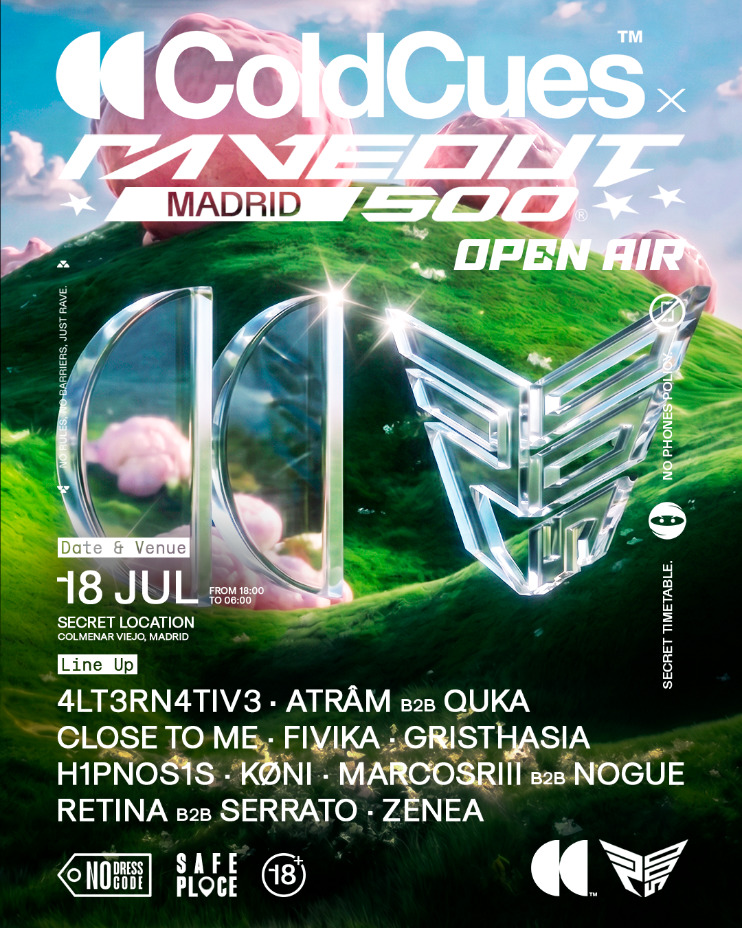 OPEN AIR: RaveOut500 x ColdCues 